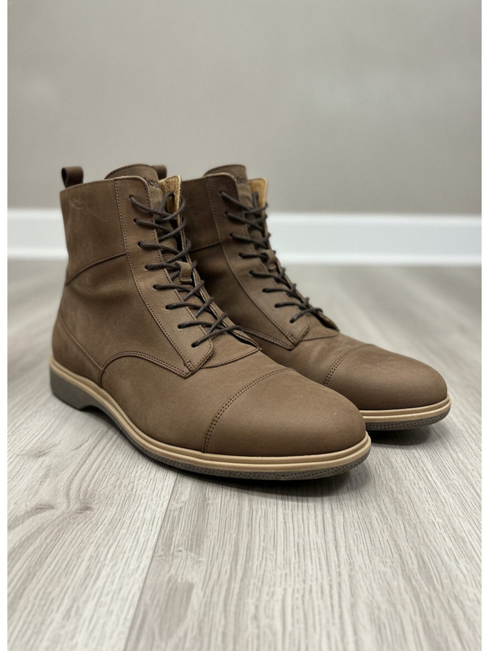Amberjack The Original Men's 14 Leather Oxford Derby Hybrid Comfort Dress Shoes